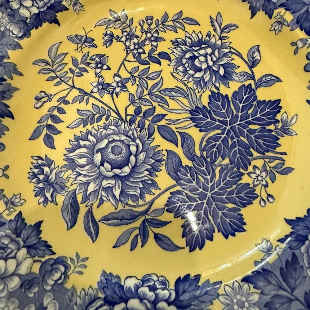 Spode Blue Room Garden Collection Jasmine Buffet Dessert Plate